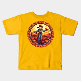 Scarecrow Kisses & Harvest Wishes Kids T-Shirt